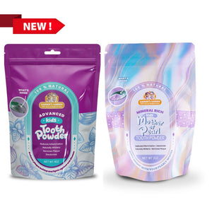 Kid's Tooth Powder | Fluoride Free | 100% Natural - MOOGCO Baby