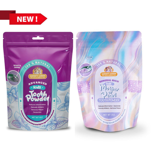 Kid's Tooth Powder | Fluoride Free | 100% Natural - MOOGCO Baby