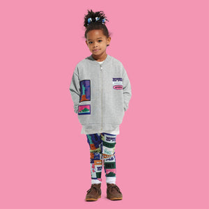Manymoons Teddy jacket World Tour BCI cotton unisex
