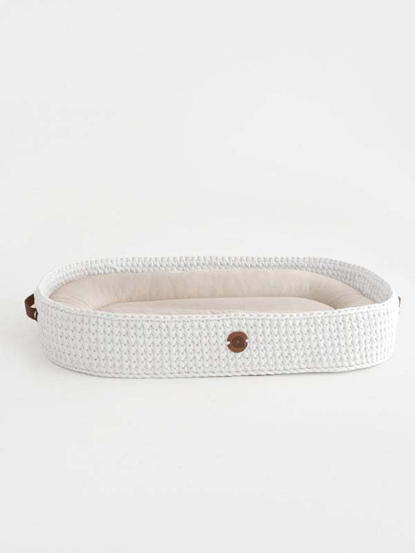 Baby Lounging and Changing Basket XL 3-in-1