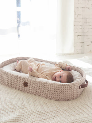 Baby Lounging and Changing Basket XL 3-in-1
