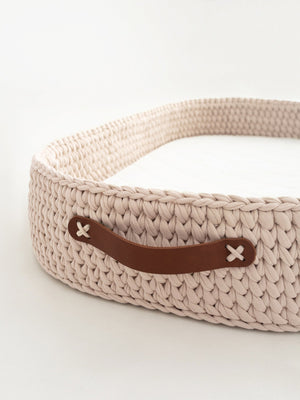 Baby Lounging and Changing Basket XL 3-in-1
