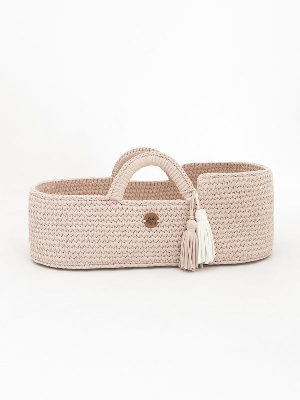 XL Moses Basket with Straight Hood