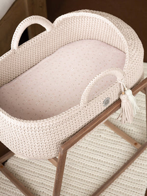 XL Moses Basket with Round Hood
