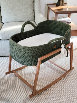XL Moses Basket with Straight Hood