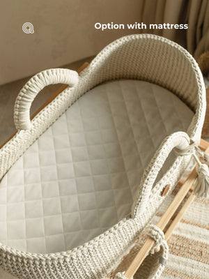 XL Moses Basket with Straight Hood