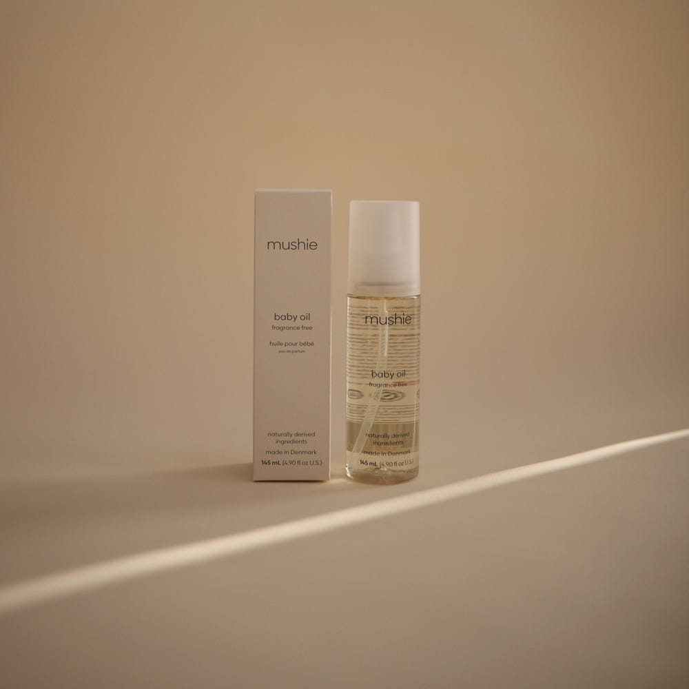 Nourishing baby oil for soft, healthy skin - perfect for gentle baby skincare routines.