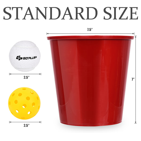 Yard Pong Giant Pong Game Set with Carry Bag - Weather-Resistant