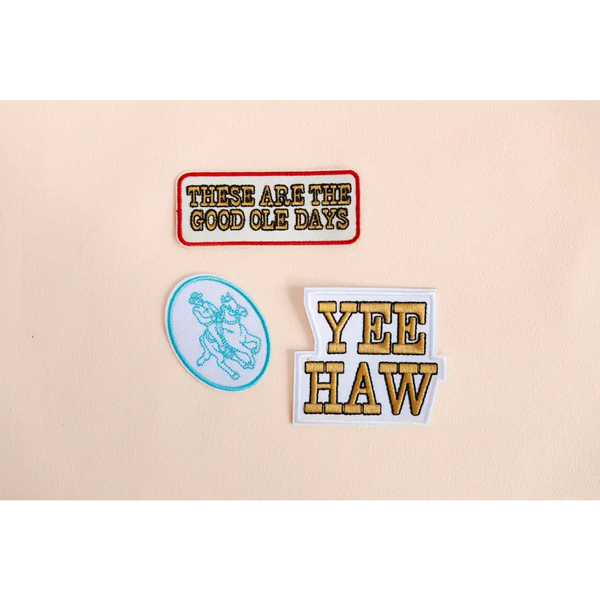 Yeehaw Iron-on Patch