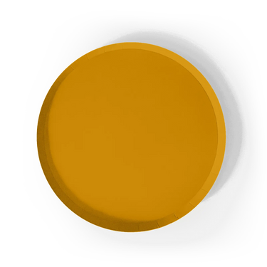 Yellow Paper Party Plate (8pcs)