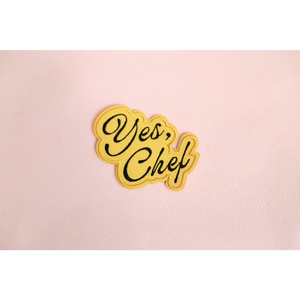 Yes Chef Iron-on Patch