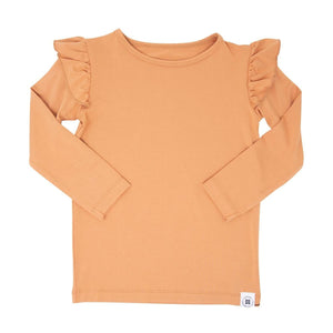 Ruffle Top - Pumpkin Spice