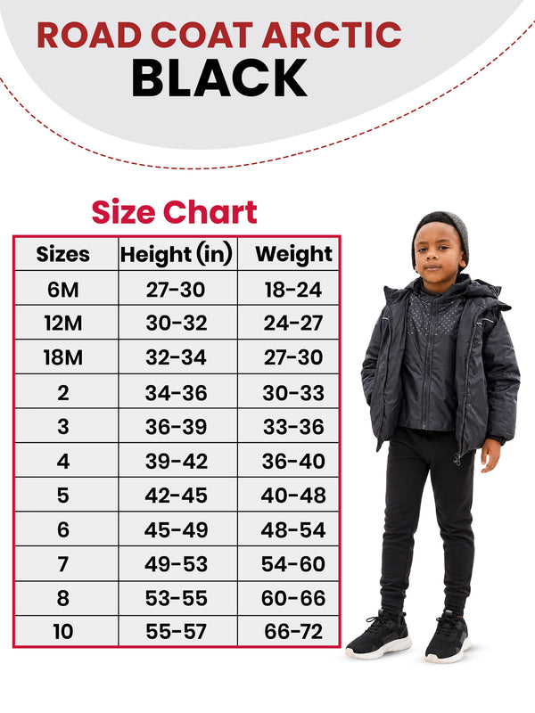 Car Seat Coat | The Road Coat Arctic - Black