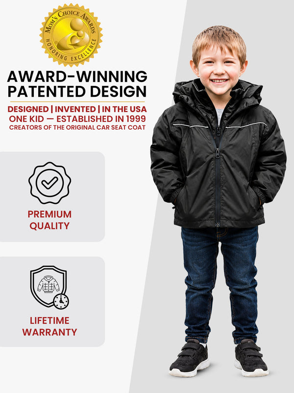 Car Seat Coat | The Road Coat Arctic - Black