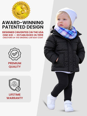 Car Seat Coat | The Road Coat Vegan - Black