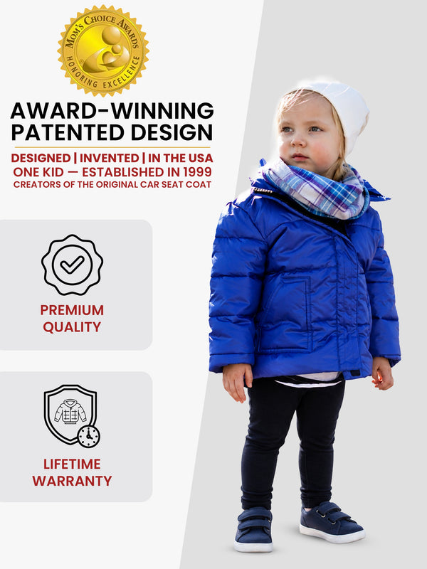 Car Seat Coat | The Road Coat Vegan - Royal Blue