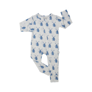 Hamptons Windmill Zippered Romper